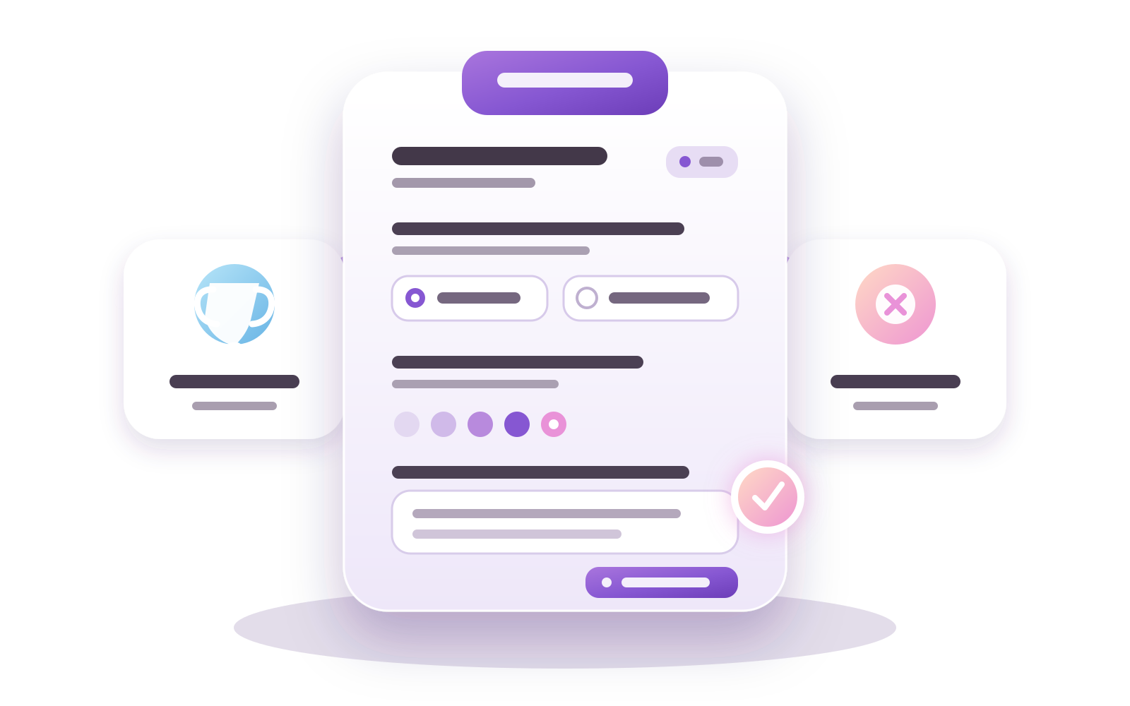 Illustrated win-loss surveys with buyer evidence and reviewed findings